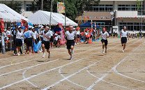 中学男子１６０ｍ走